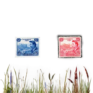 Commemorative Postage Stamp Set PNG Pyg84 PNG