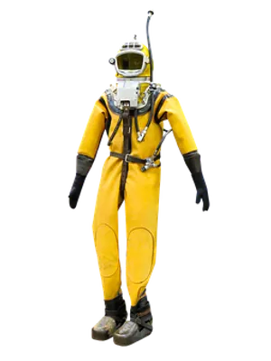 Commercial Diving Suit Display PNG image