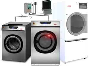 Commercial Laundry Equipment Array PNG image