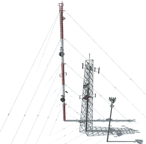 Communication Towers Sketch