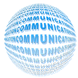 Communication Word Ball PNG image