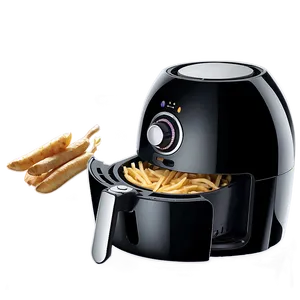 Compact Air Fryer Kitchen Gadget Png Obx16 PNG image