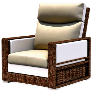 Compact Balcony Armchair PNG 06262024 PNG