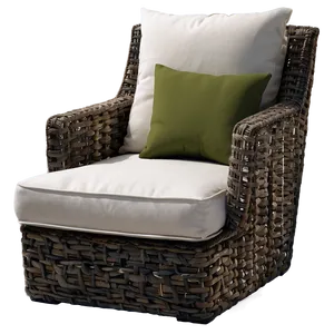 Compact Balcony Armchair PNG Yjt10 PNG