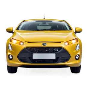 Compact Car Front View Png 06272024 PNG image