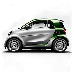 "compact City Smart Car PNG" B