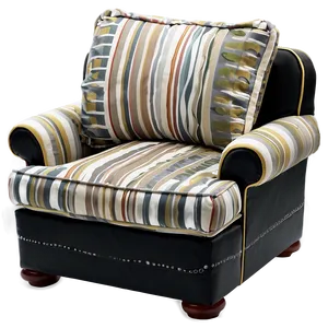 Compact Corner Armchair PNG Twy