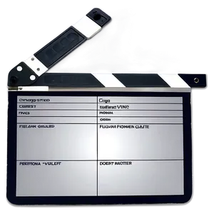 Compact Film Slate For Travel PNG 06262024 PNG