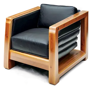 Compact Modern Chair PNG 25
