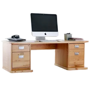 Compact Office Desk Png 06122024 PNG image