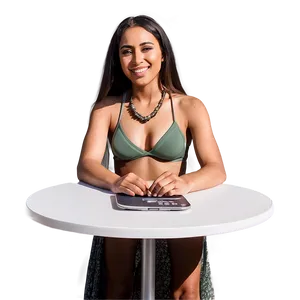 Compact Outdoor Table PNG Tqb