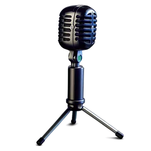 Compact Podcasting Microphone Png Ved PNG image