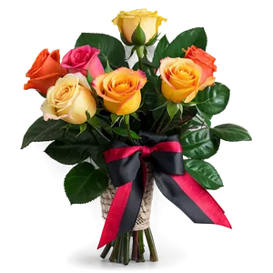 Compact Roses Bouquet PNG 74 PNG
