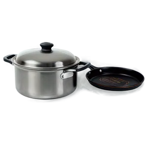 Compact Travel Cooking Pot Png 06122024 PNG image