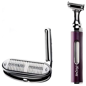Compact Travel Razor PNG Gvn