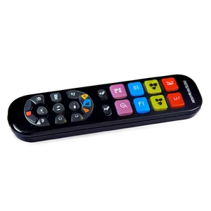 Compact Tv Remote Design PNG 06122024