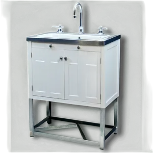 Compact Under Sink Cabinet PNG Qft PNG