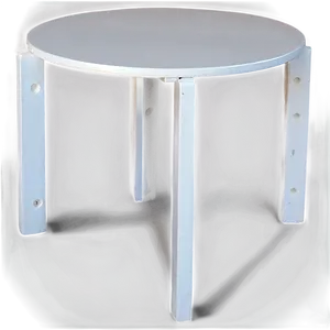 Compact White Table PNG 8