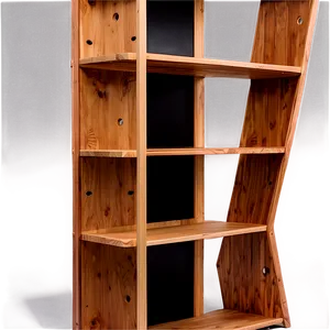 Compact Wood Shelf Spaces PNG Sos78 PNG