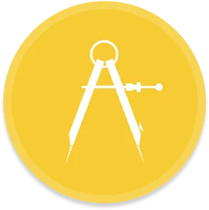 Compass Drawing Tool Icon PNG