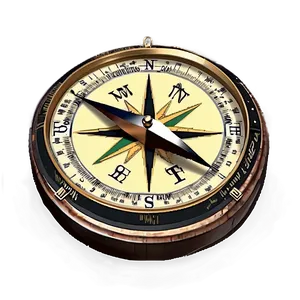 Compass In Forest Setting Png Uxw5 PNG image