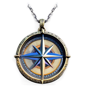 Compass Pendant PNG Wbv