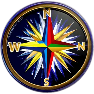 Compass Rose For Geography Png 05252024 PNG image