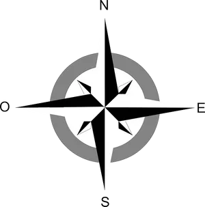 Compass Rose Graphic Design PNG image