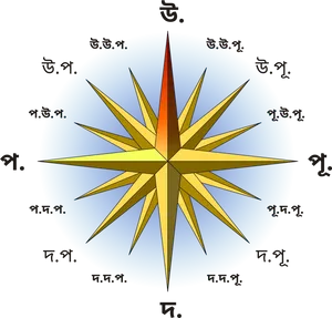 Compass Rose Graphic PNG image