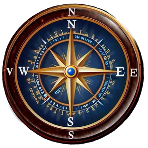 Compass Rose With Latitude Lines Png 05252024 PNG image