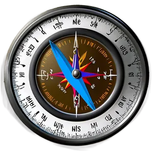 Compass With Hiking Gear Png Vkw PNG image