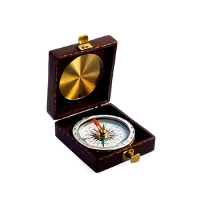 Compass With Leather Case Png Hks PNG image