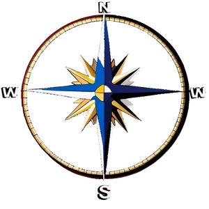 Compass With Star Design Png Lae50 PNG image