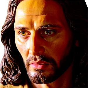 Compassionate Jesus Face PNG 06292024 PNG
