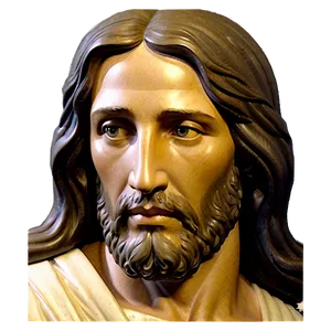 Compassionate Jesus Face PNG 06292024