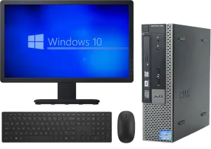 Complete Desktop Setupwith Windows10 PNG image