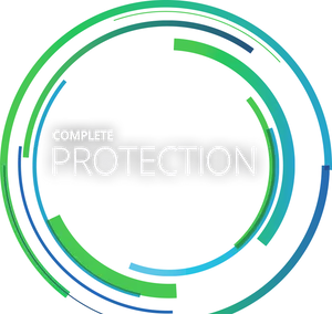 Complete Protection Circle Graphic PNG image