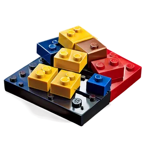 Complex Lego Block Structure Png Rrp PNG image