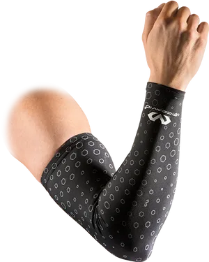 Compression Arm Sleeve Black PNG