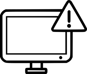 Computer Alert Icon PNG