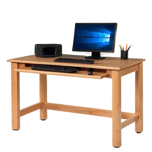 Computer Desk With Hutch PNG 06262024