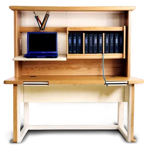Computer Desk With Hutch PNG 47