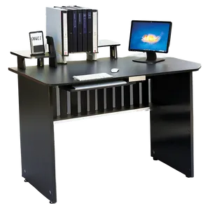 Computer Desk With Hutch PNG Wba