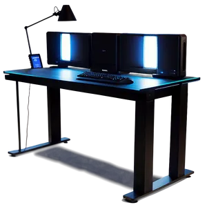 Computer Desk With Led Lights PNG Rcv92 PNG