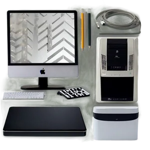 Computer Mockup For Branding PNG 06282024