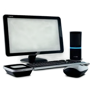 Computer Mockup For Branding PNG Kyk