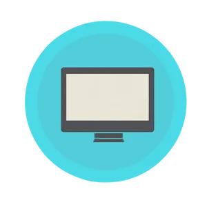 Computer Monitor Icon