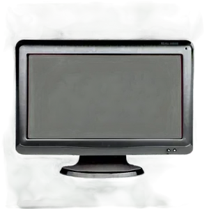 Computer Screen In Dark Png Kmy66 PNG image