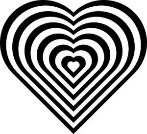 Concentric Heart Illusion