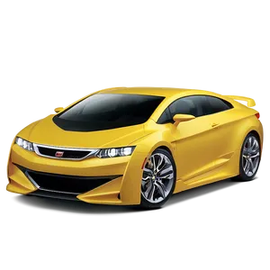Concept Yellow Car PNG 06292024 PNG